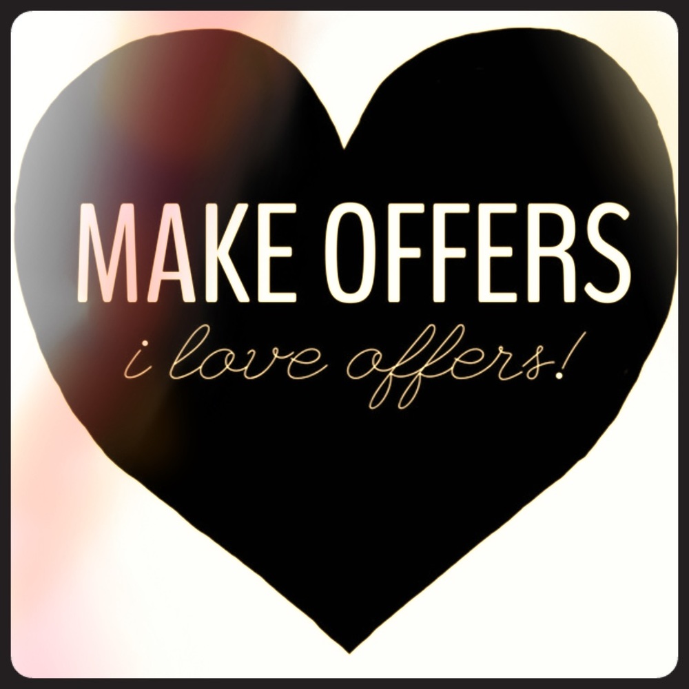 Reasonable offers will be considered